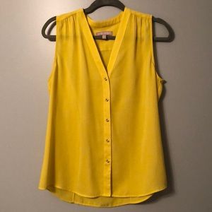 Sleeveless Banana Republic blouse
